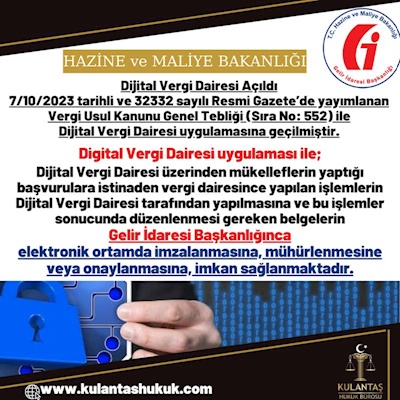 Dijital Vergi Dairesi Nedir?