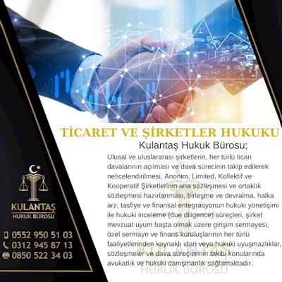 Ticaret ve Şirketler Hukuku